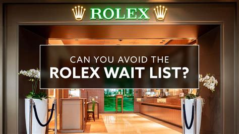 rolex waiting list hong kong|rolex wait times 2024.